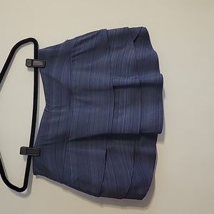 Athleta Blue Ruffle Skirt Size Medium With Shorts